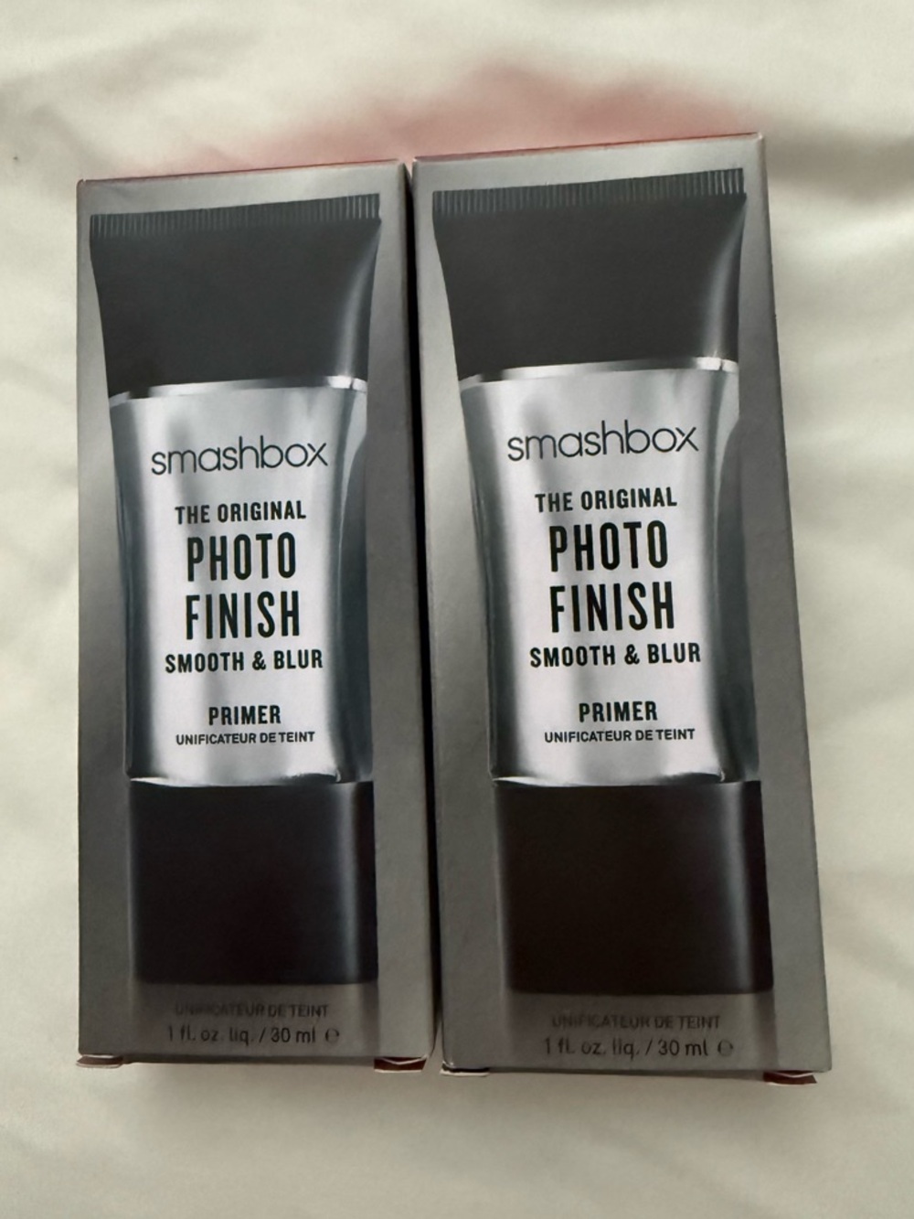 Two brand new Smashbox Photo Finish Smooth & Blur Primer.